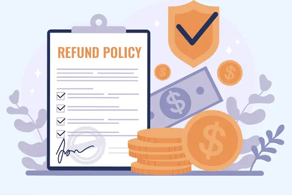 Refund Policy document overview for Accurate DNA
